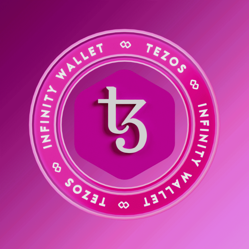Tezos x Infinity Wallet #445 static NFT preview