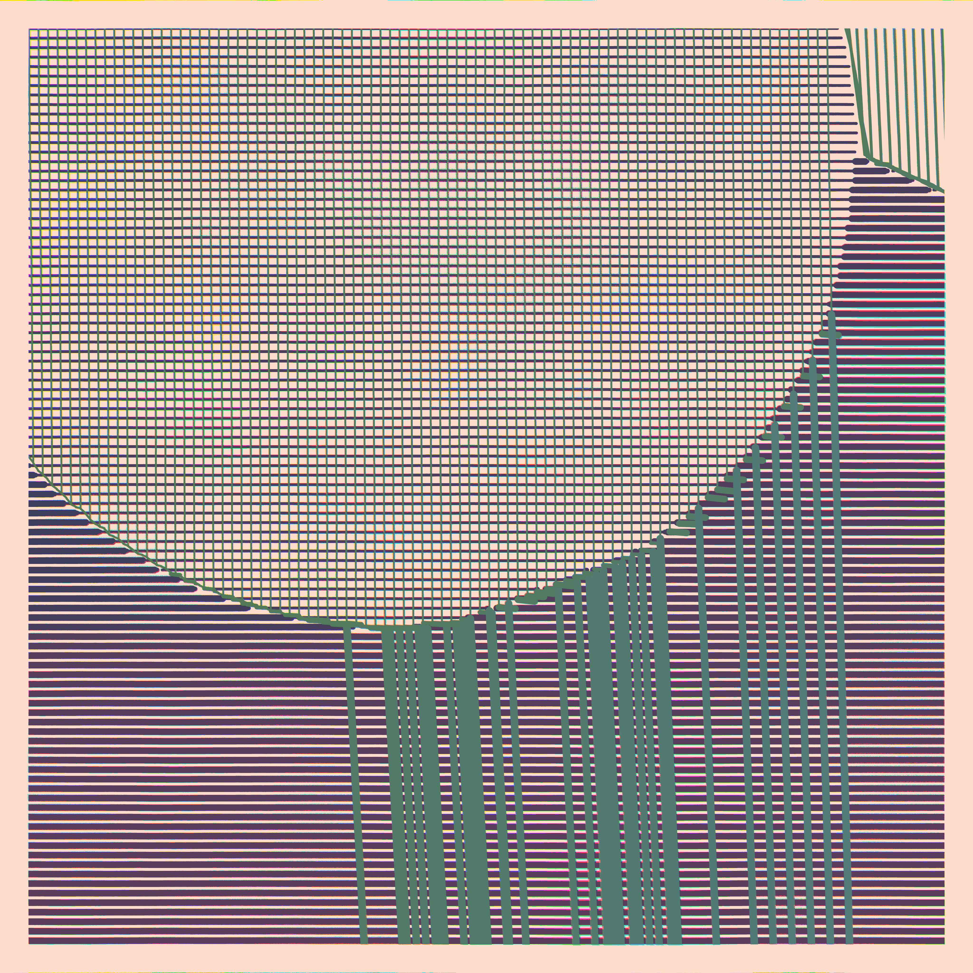 Thread Cascade #58 static NFT preview