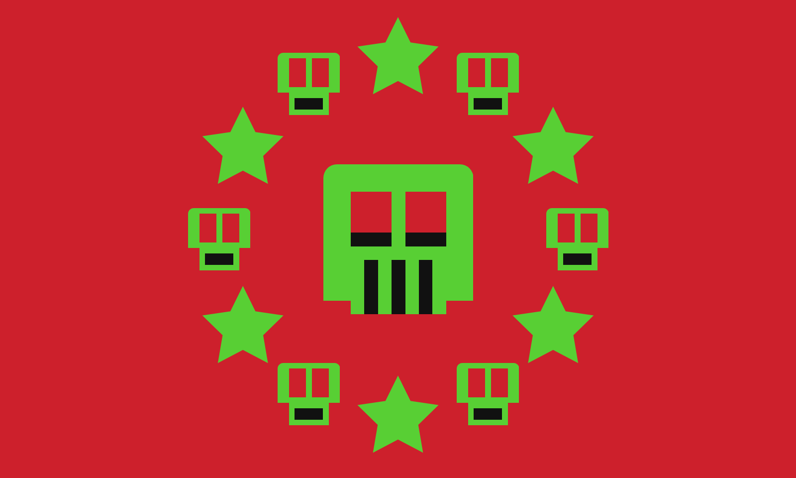 SMOLSKULL-FLAG #316 static NFT preview