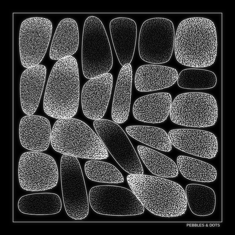 Pebbles & Dots #162 static NFT preview