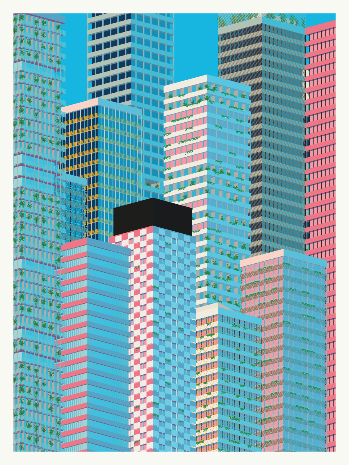 Perpendicular Inhabitation #70 static NFT preview