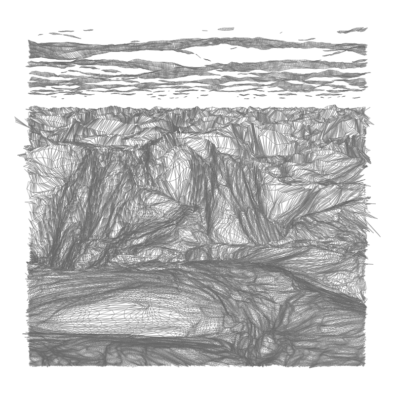 Mountain View #133 static NFT preview