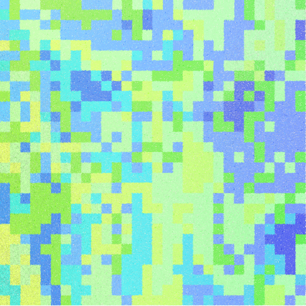 Hydrangea & Patchwork #60 static NFT preview