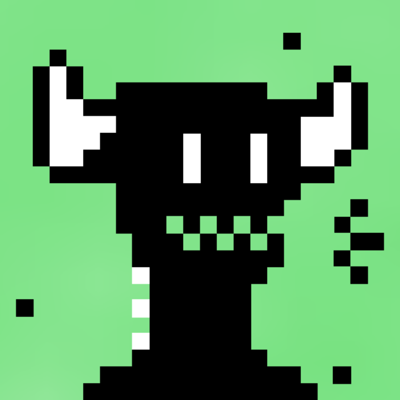 Tez Monsters #62 static NFT preview