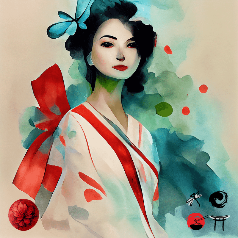 Ocean Geisha #22 static token preview