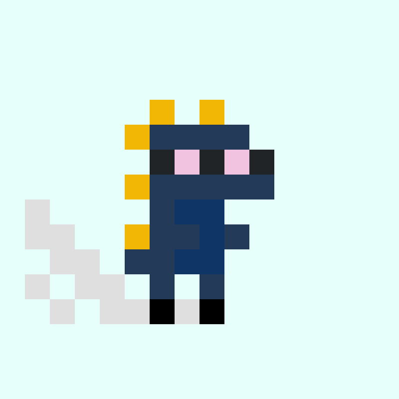 Coded Tiny Dinos #317 static token preview