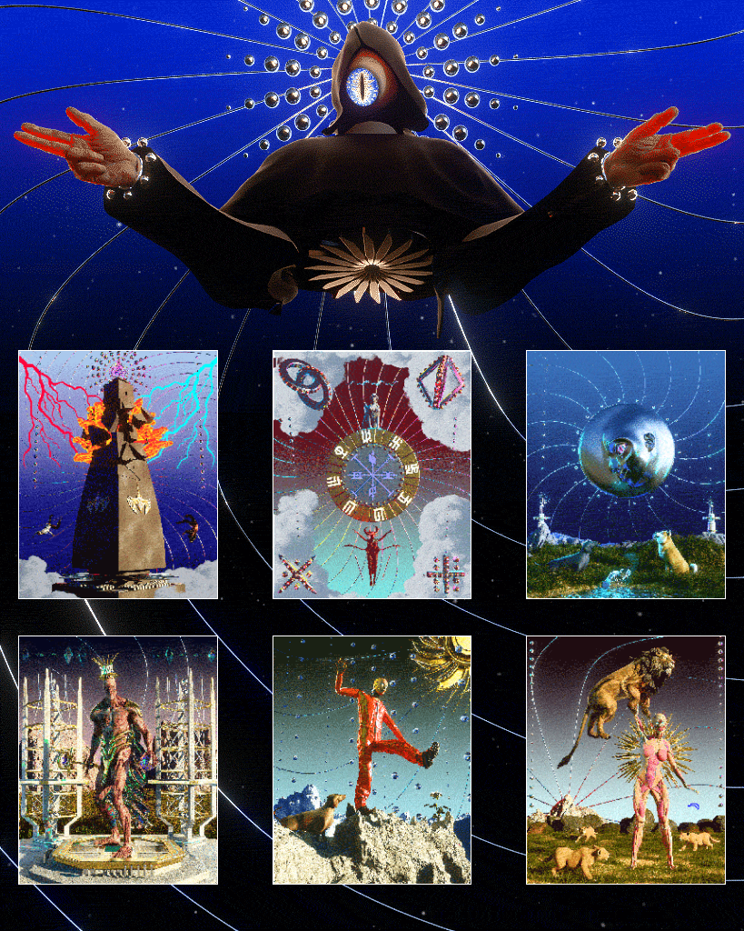 psychotarot generative divination #34 static token preview