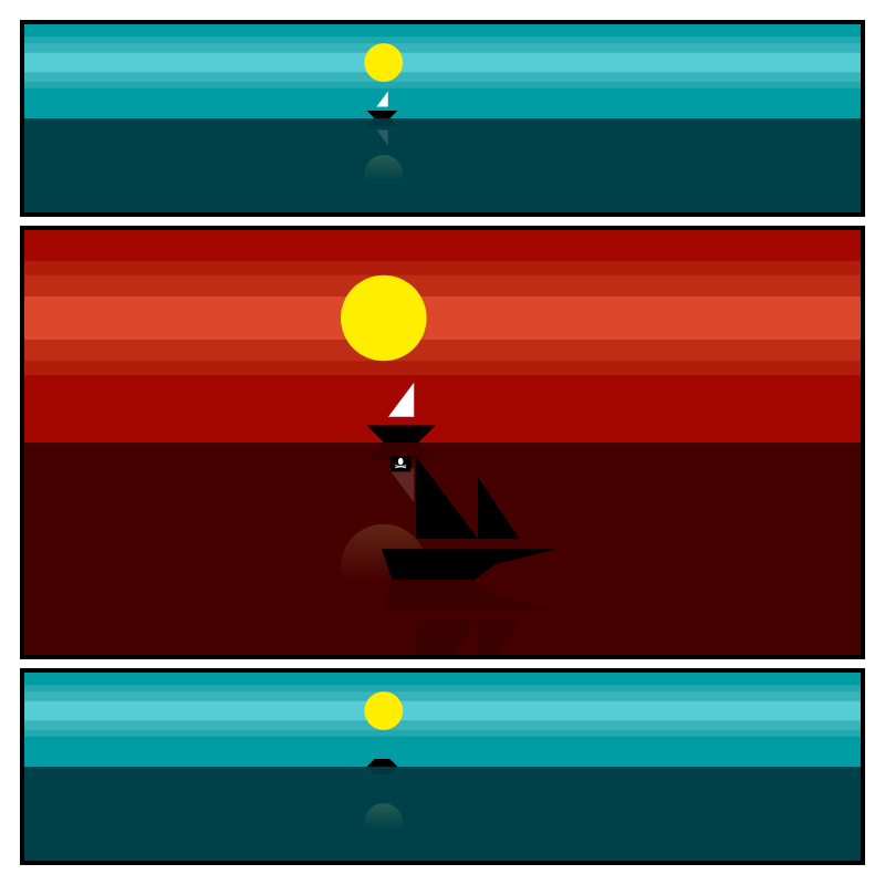 A little boat on an Adventure #46 static NFT preview