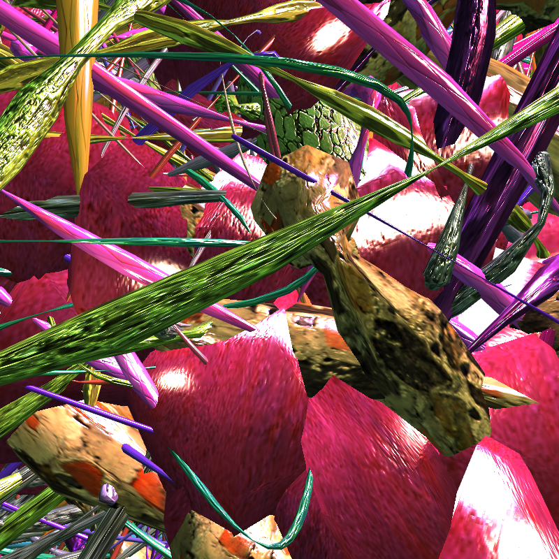 Prismatic Thickets #299 static NFT preview