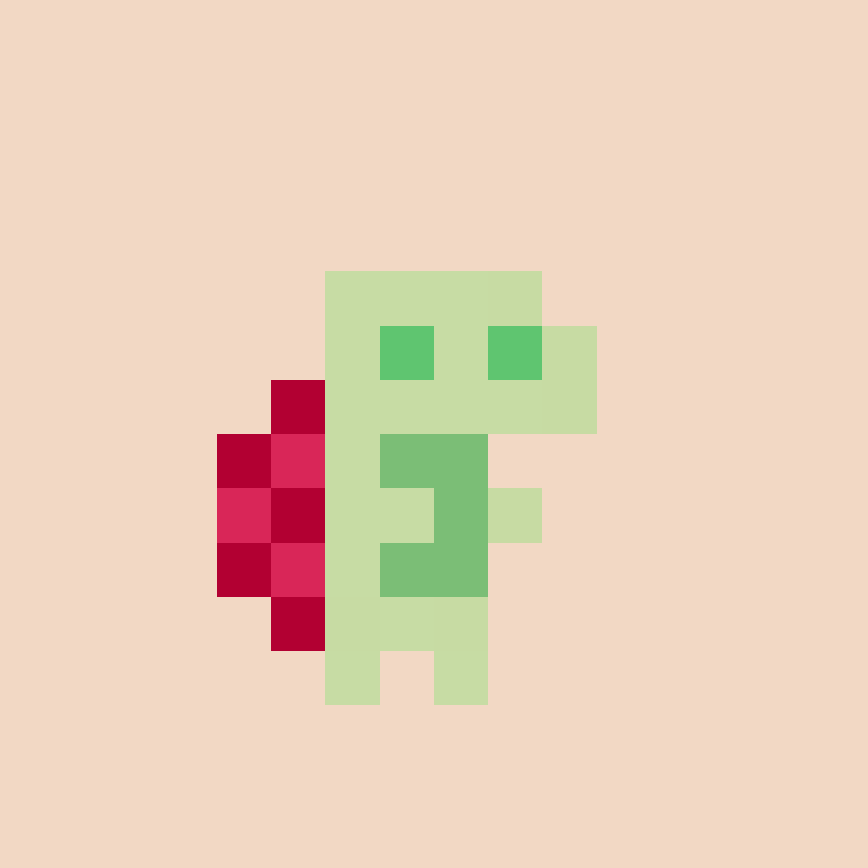 Tiny tortoises. #693 static token preview