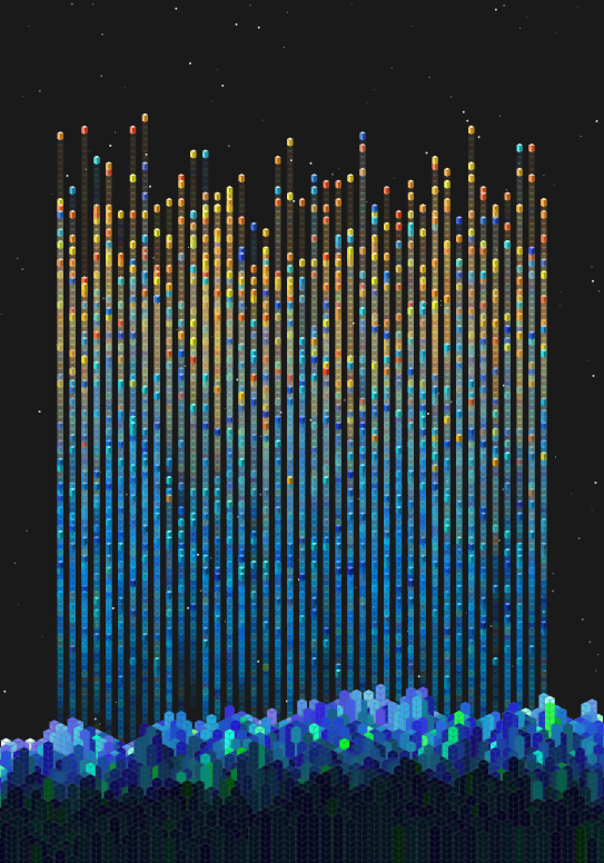Kinesis #7 static NFT preview