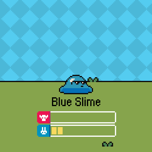Pocket Slimes #124 static token preview