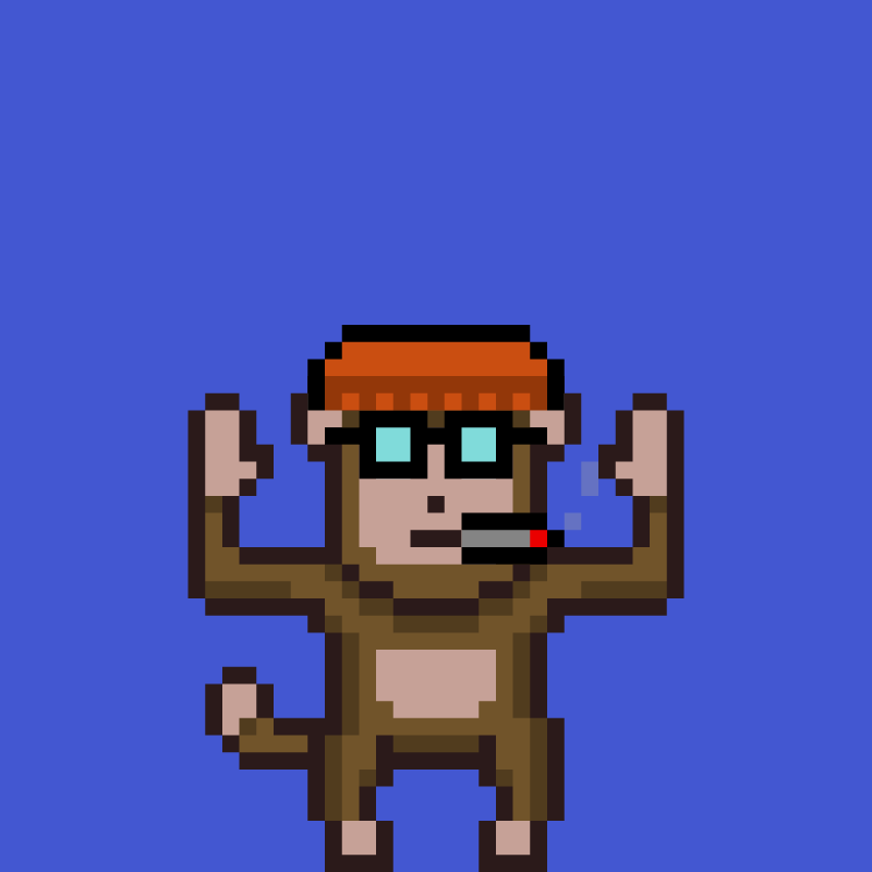 fxMonkeys #22 static token preview