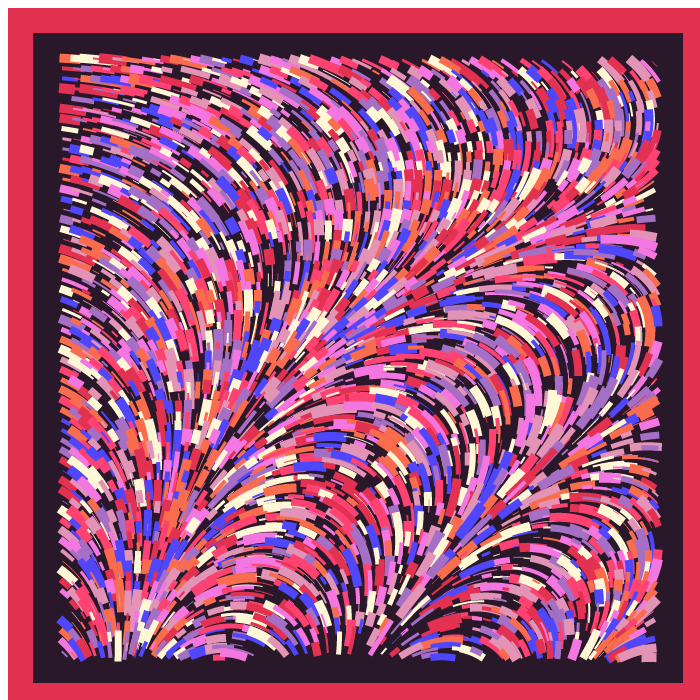 Firework #37 static NFT preview