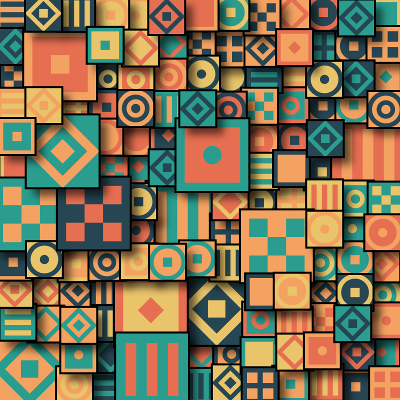 Simple Patterns #155 static NFT preview
