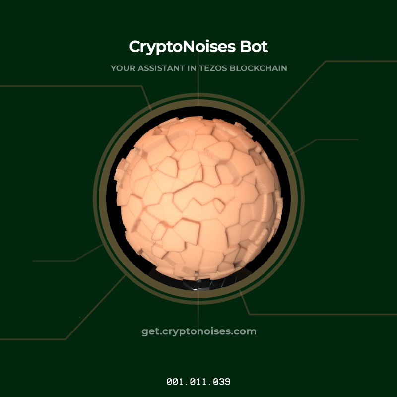 CryptoNoises.01 #151 static token preview