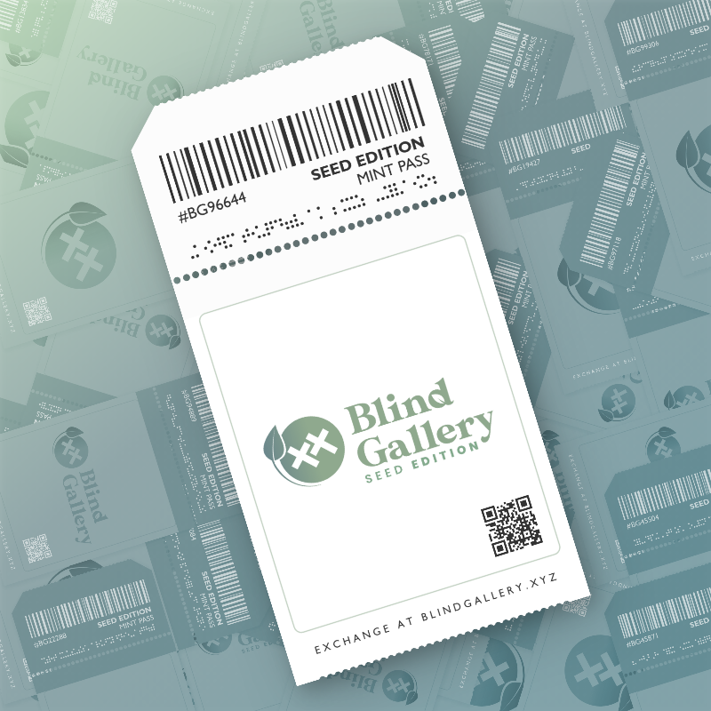Blind Gallery Mint Pass (Seed Edition) #580 static NFT preview
