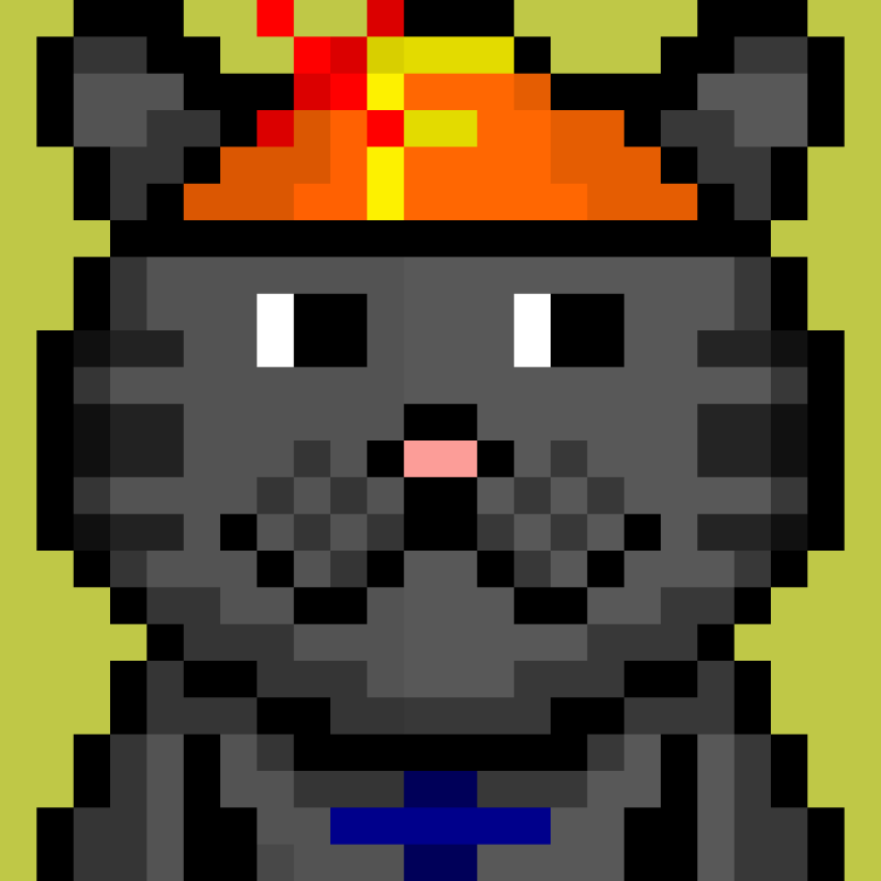 Morixels Cats #25 static token preview
