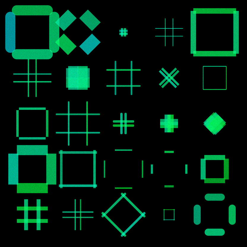 Hash Grid #68 static token preview