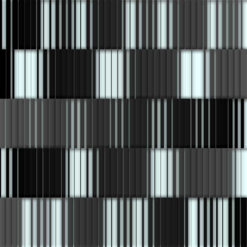 Generative Barcode Helmholtz Illusion #4 static token preview