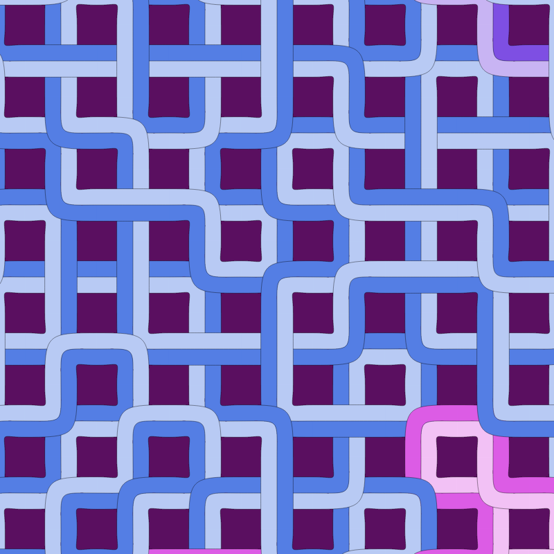Bézier Truchet #238 static NFT preview