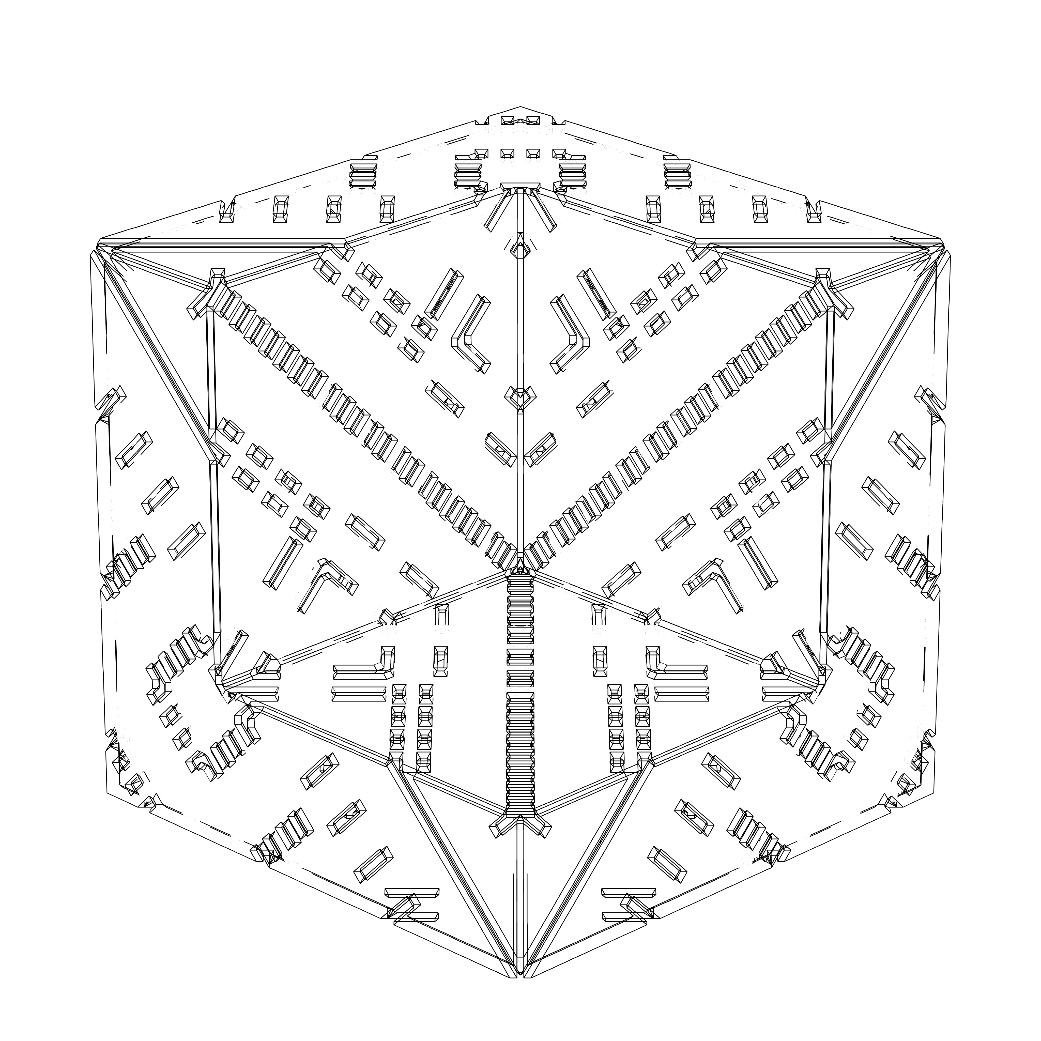 LL21 Alien Art Cube #469 static NFT preview