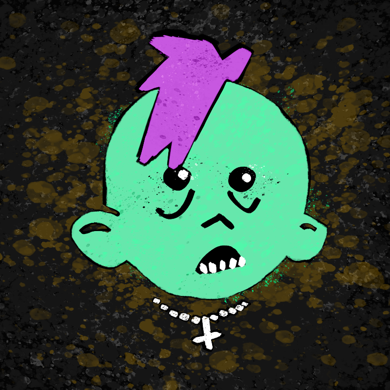 fxZombies #159 static NFT preview