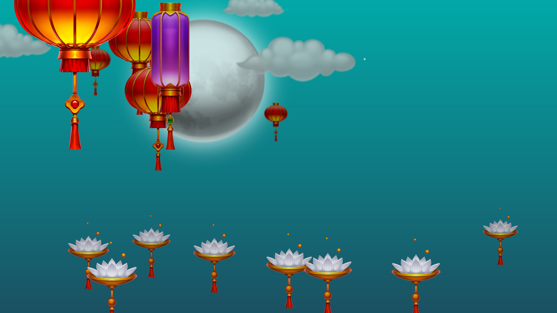 Mooncakes: Happy Mid Autumn Festival 2022 #3410 static NFT preview