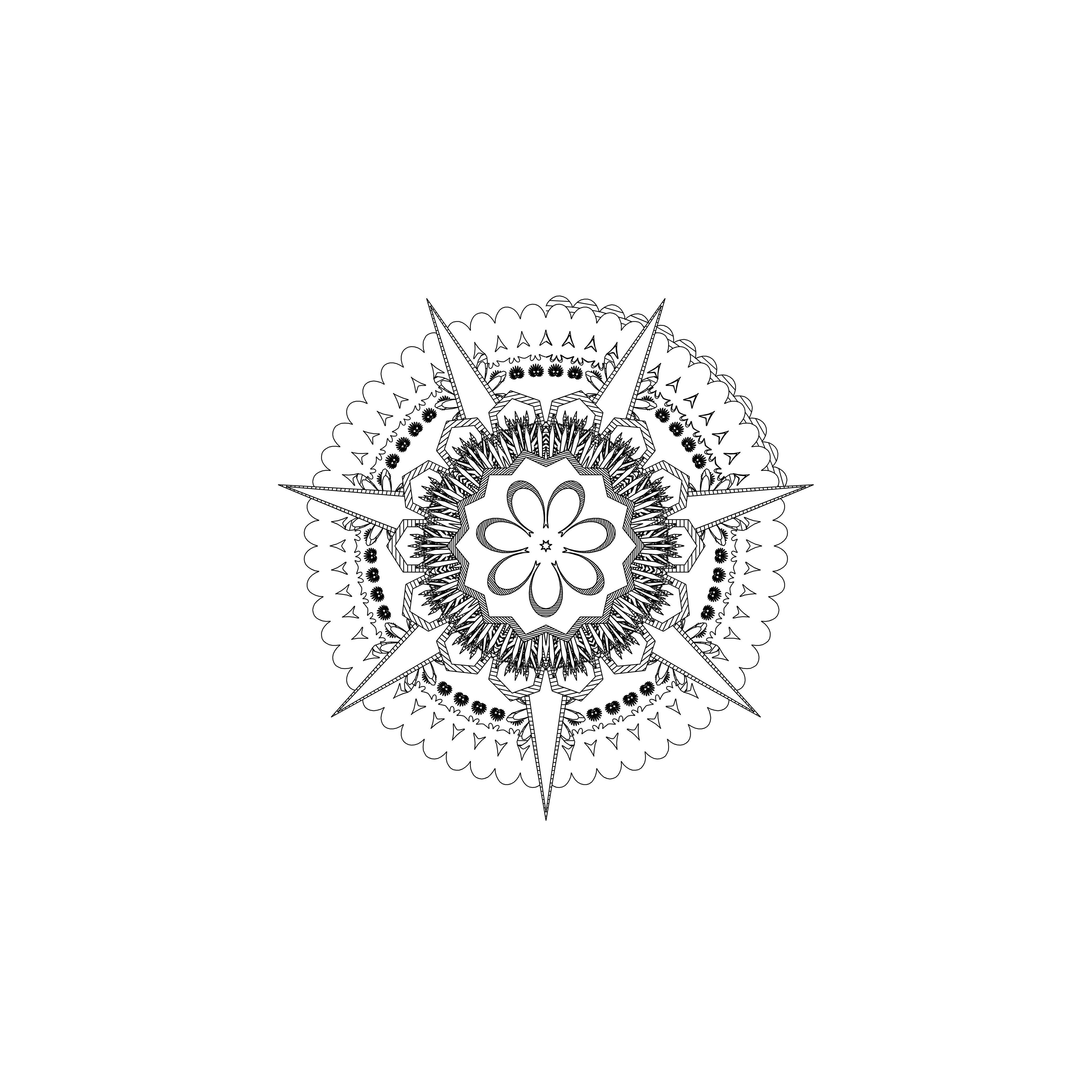 LL21 Mandala #384 static NFT preview