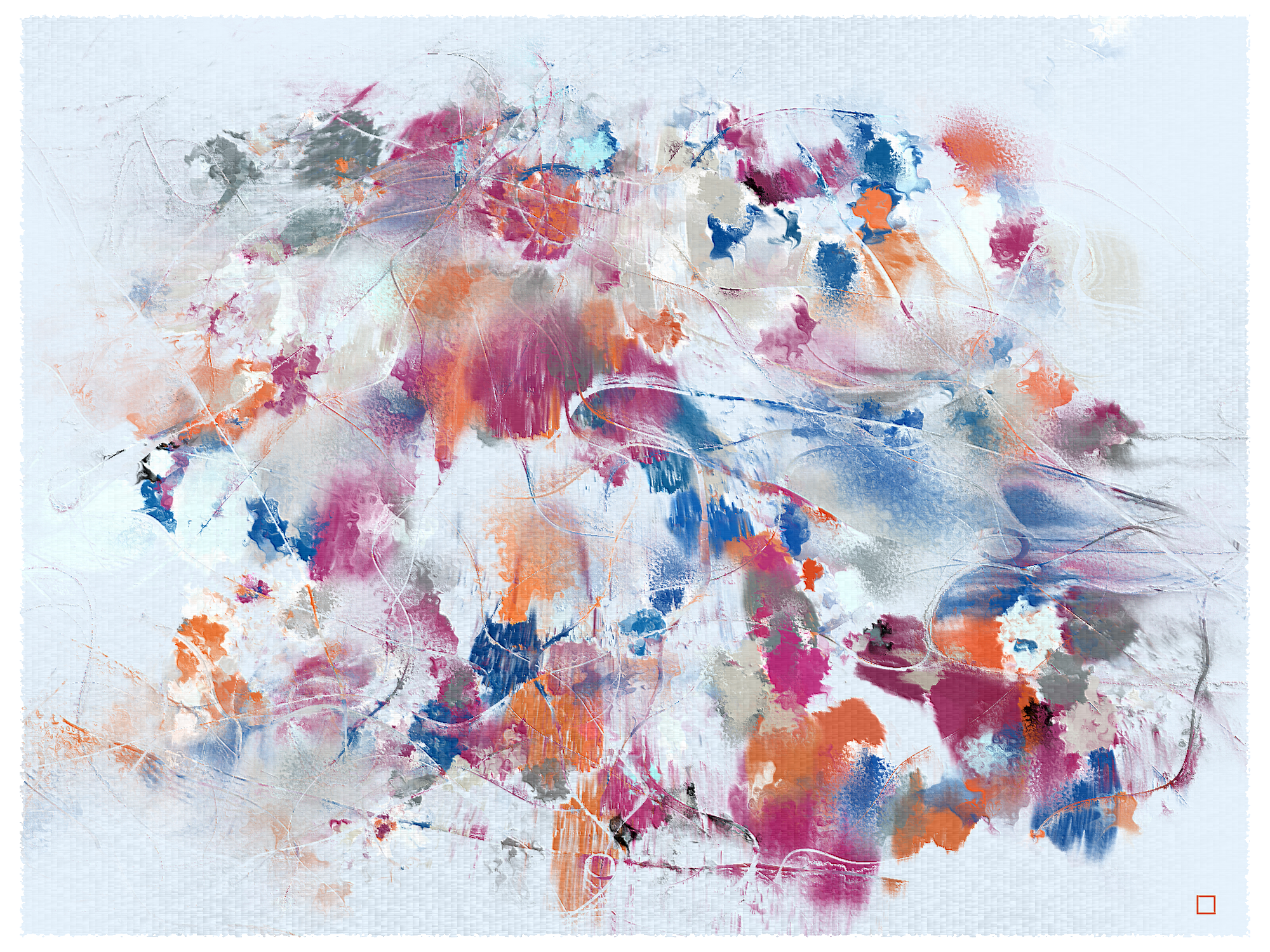 Chromatographies #67 static NFT preview