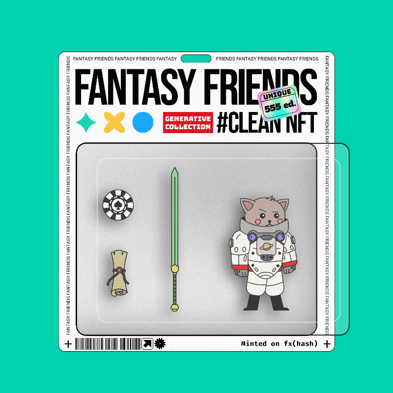 Fantasy Friends #159 static token preview