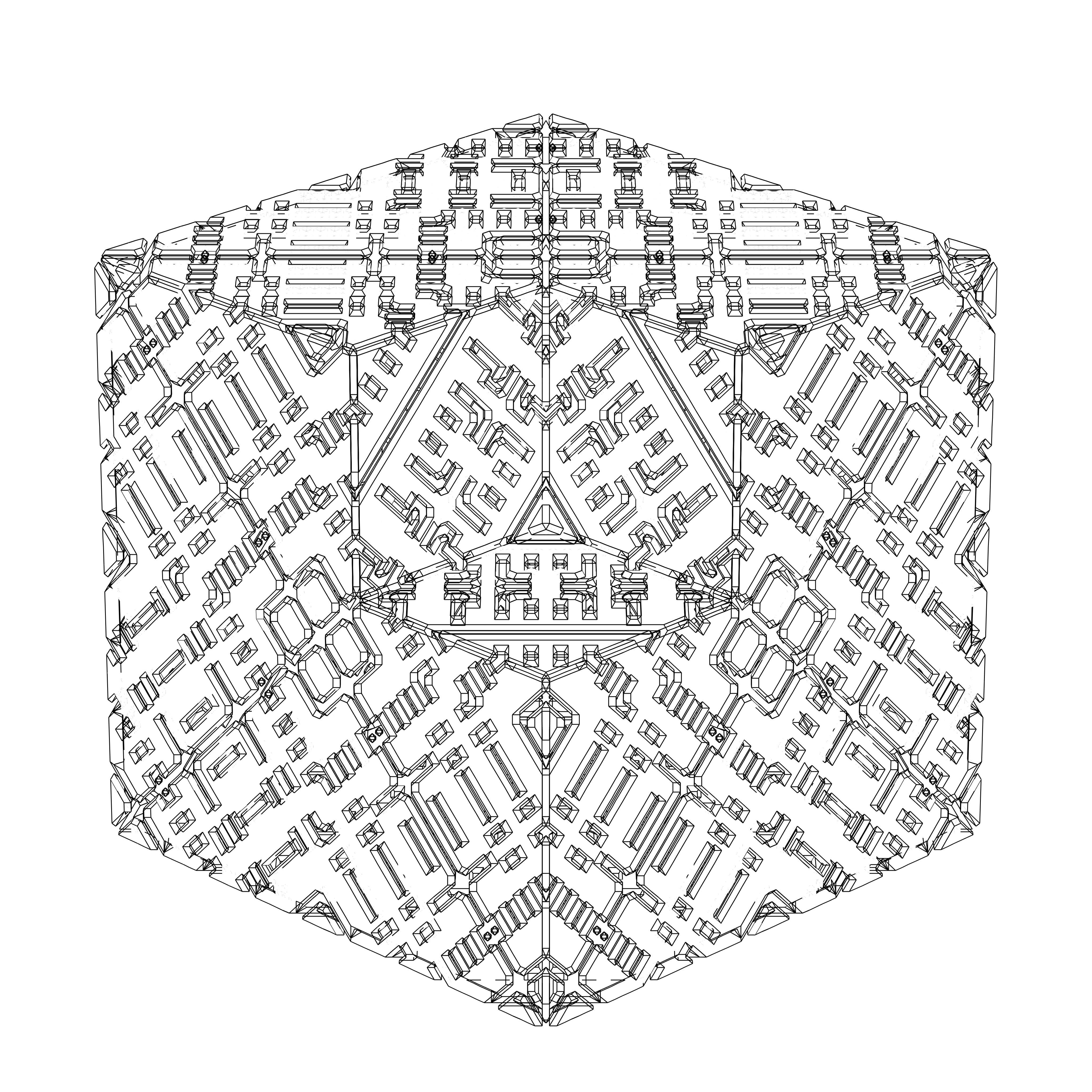 LL21 Alien Art Cube #98 static NFT preview
