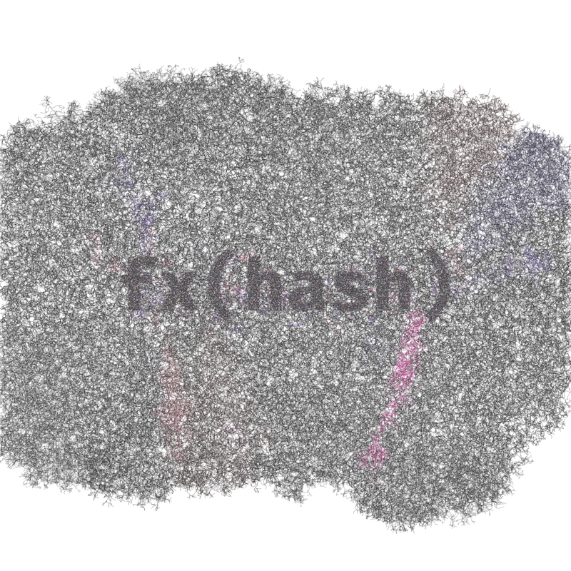 FXHASH Generative Logo #890 static token preview