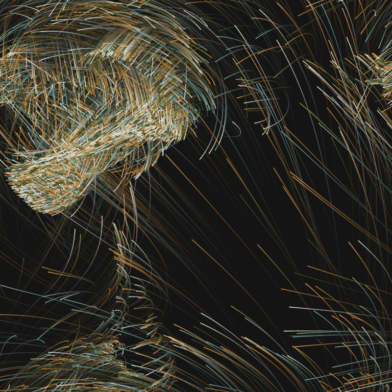 Strange Attractor Swarm #42 static NFT preview