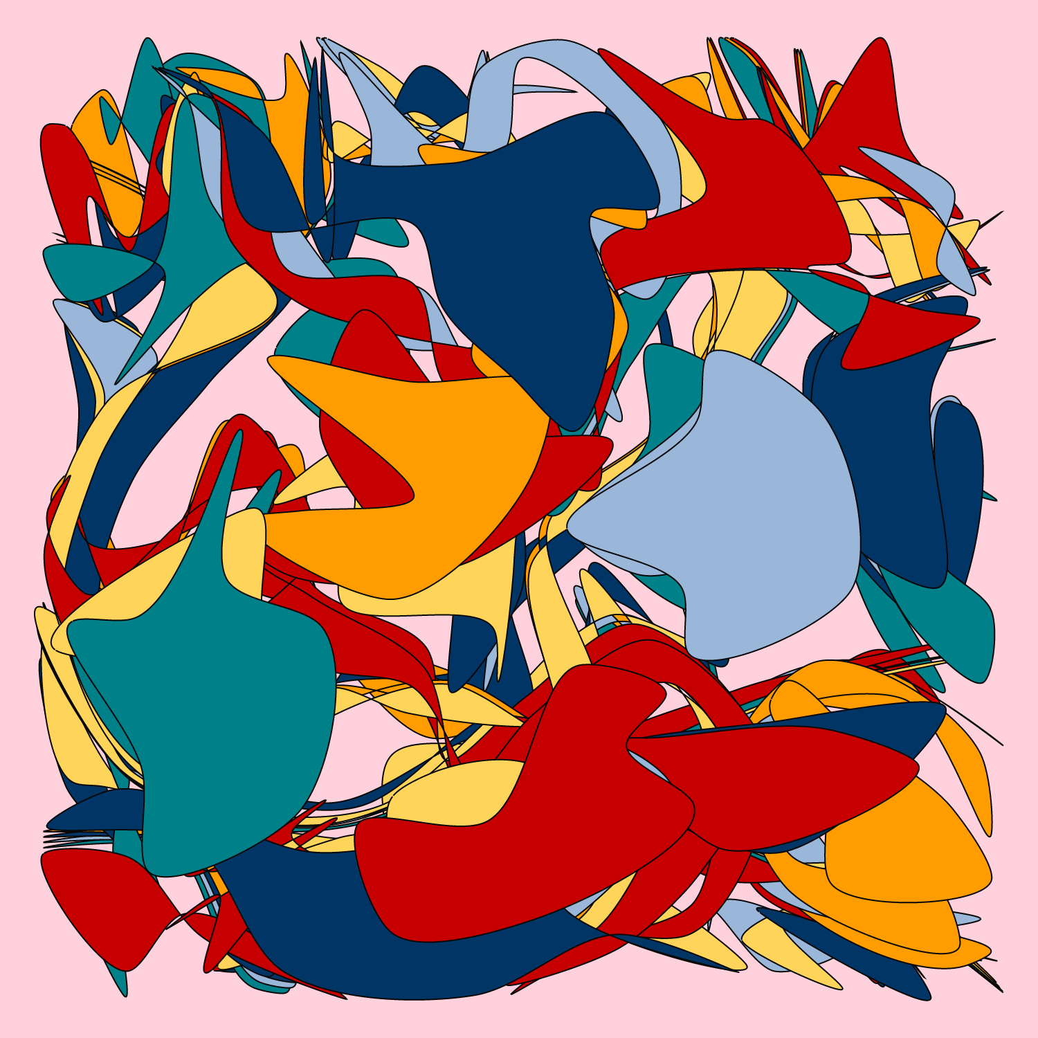 Geometric colorful shapes 2 (Free edition) #56 static token preview