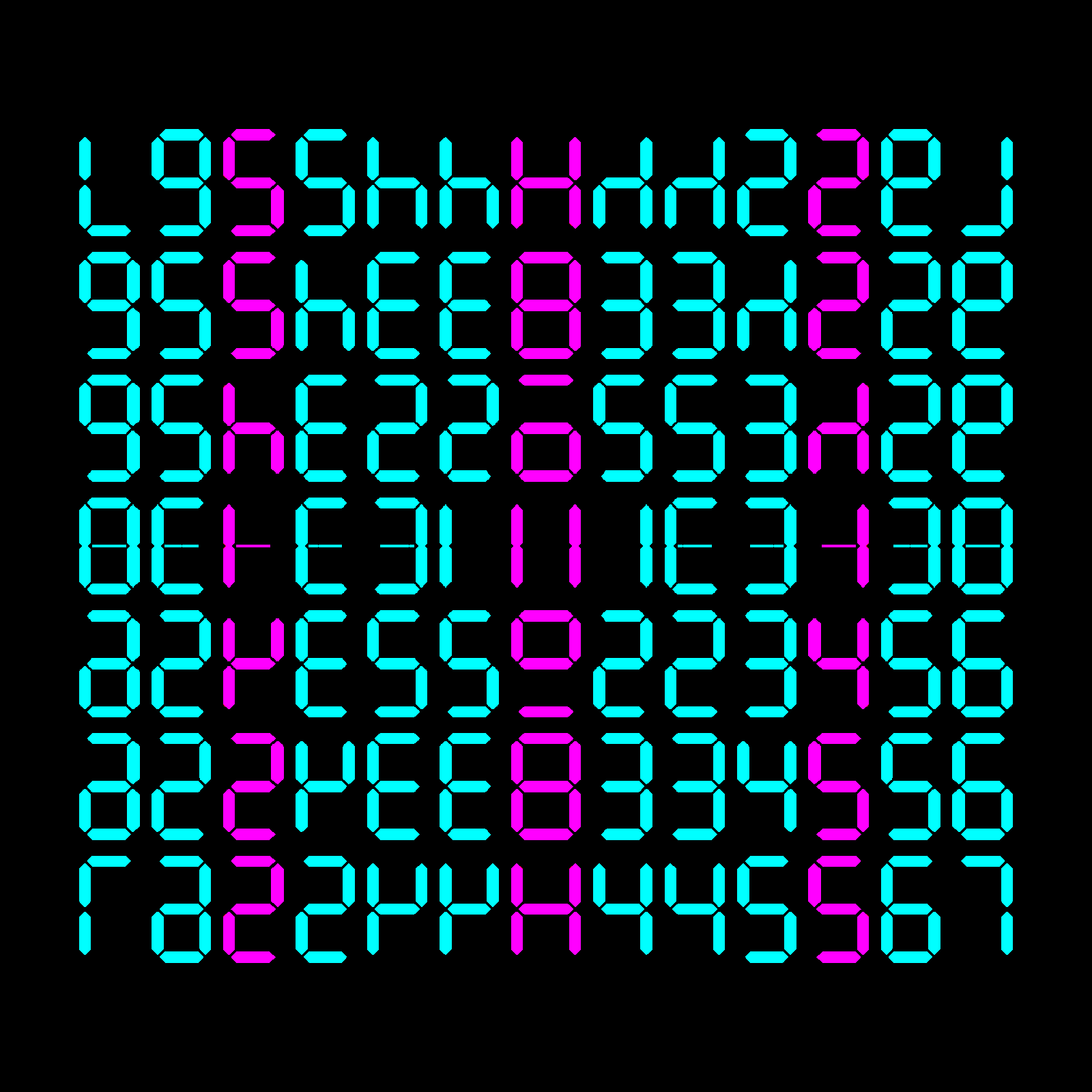 Digits #926 static NFT preview