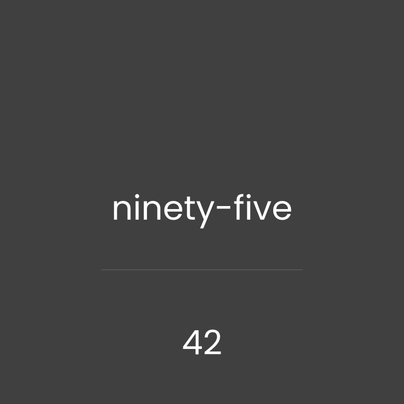 aoon - alphabetical order of numbers #42 static token preview