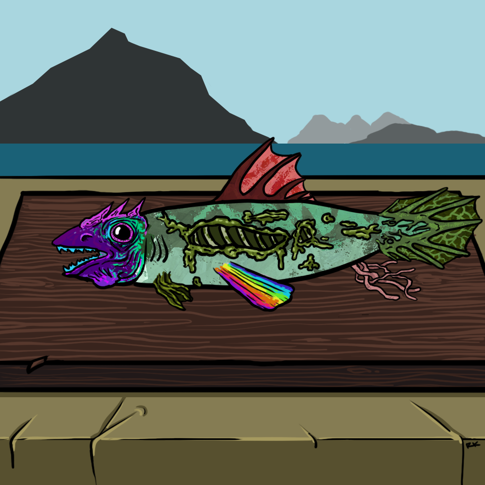 Monstrous Catch #29 static token preview