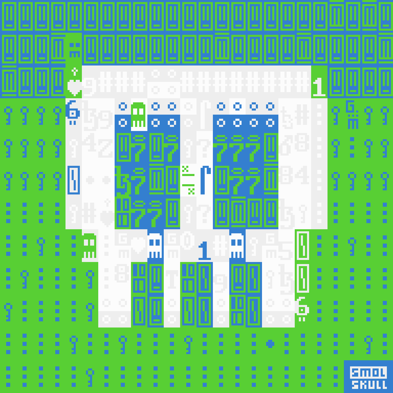 ASCII-SMOLSKULL #29 static token preview