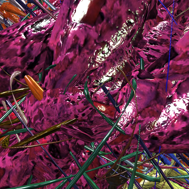 Prismatic Thickets #675 static NFT preview