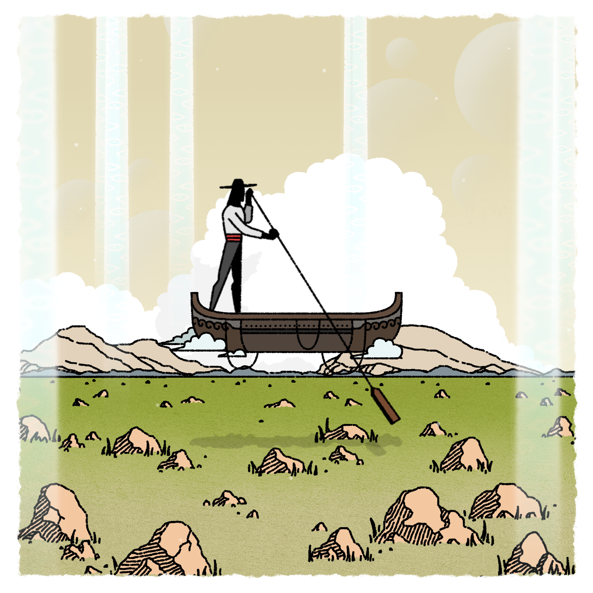 Travelling Gondola #69 static NFT preview