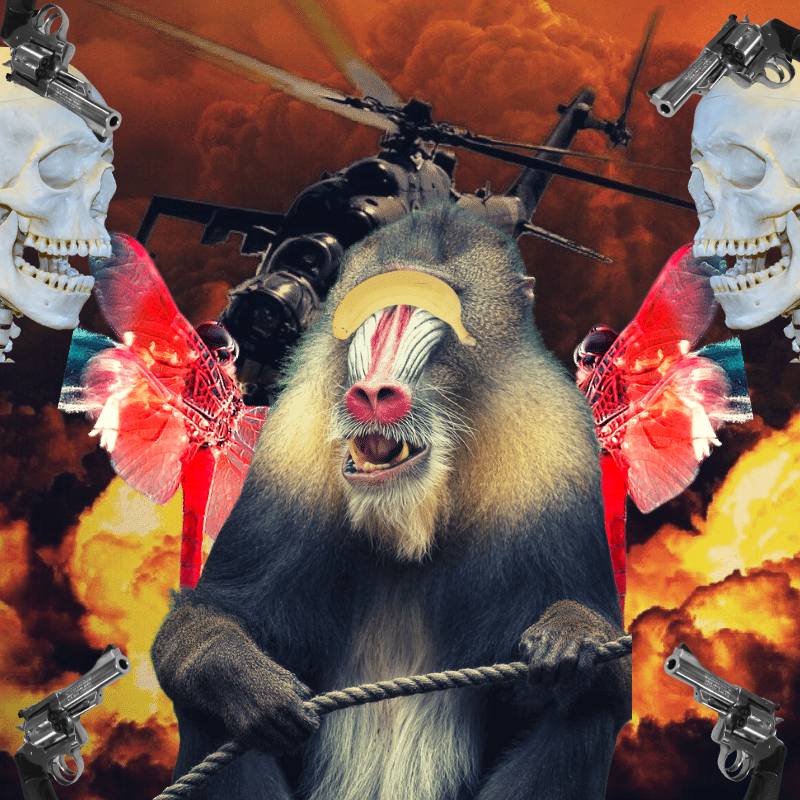 Blinded apes #48 static token preview