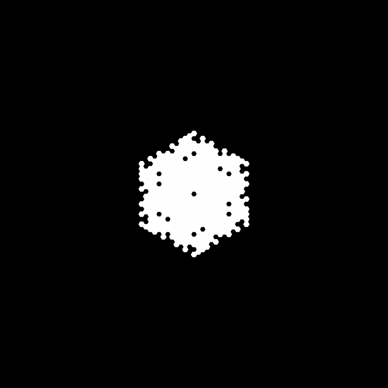 Snowflake #602 static NFT preview