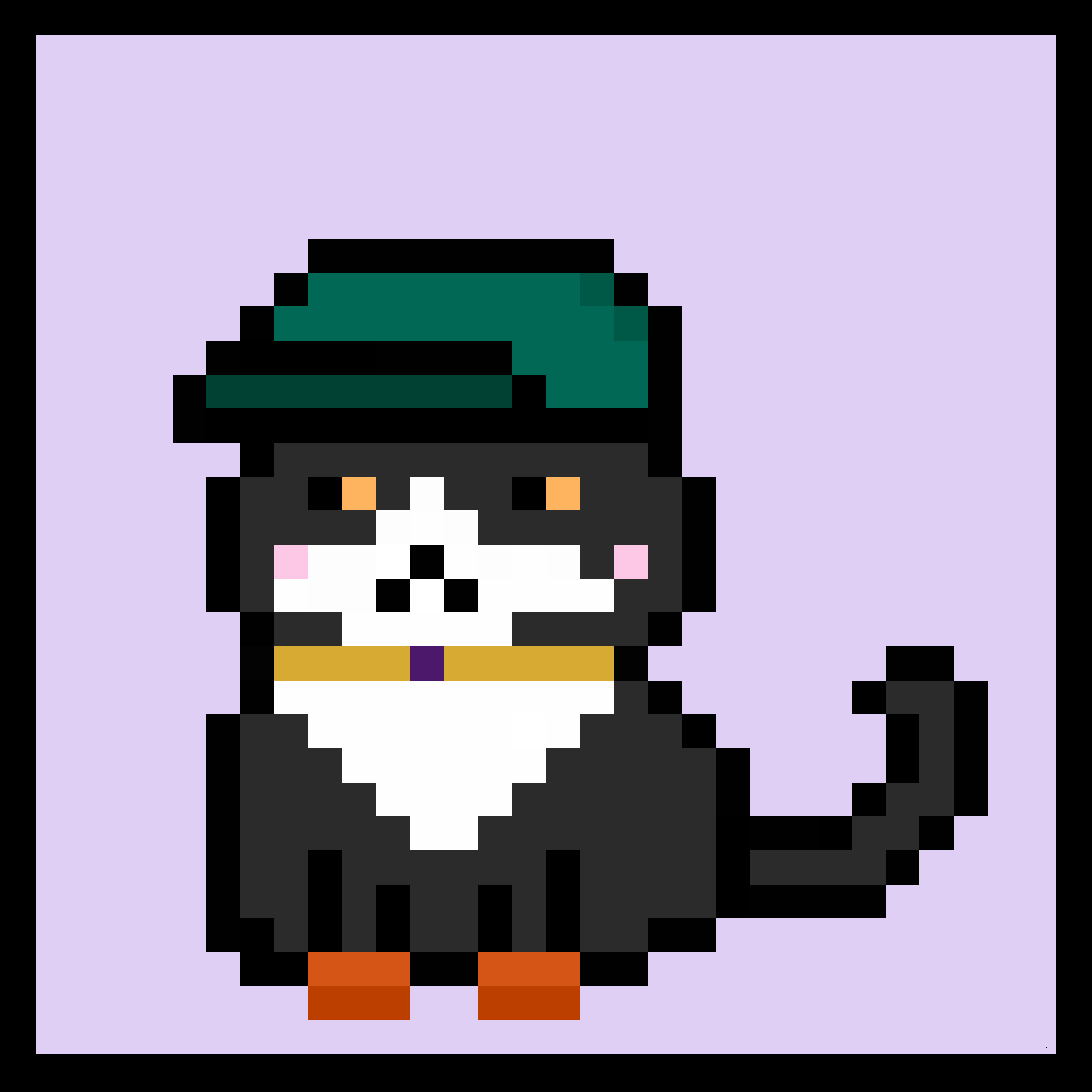 Lazy Kitties #1062 static NFT preview