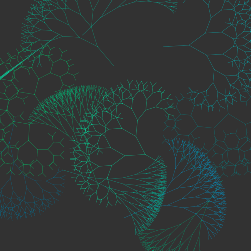 Fractal Swarm #50 static token preview