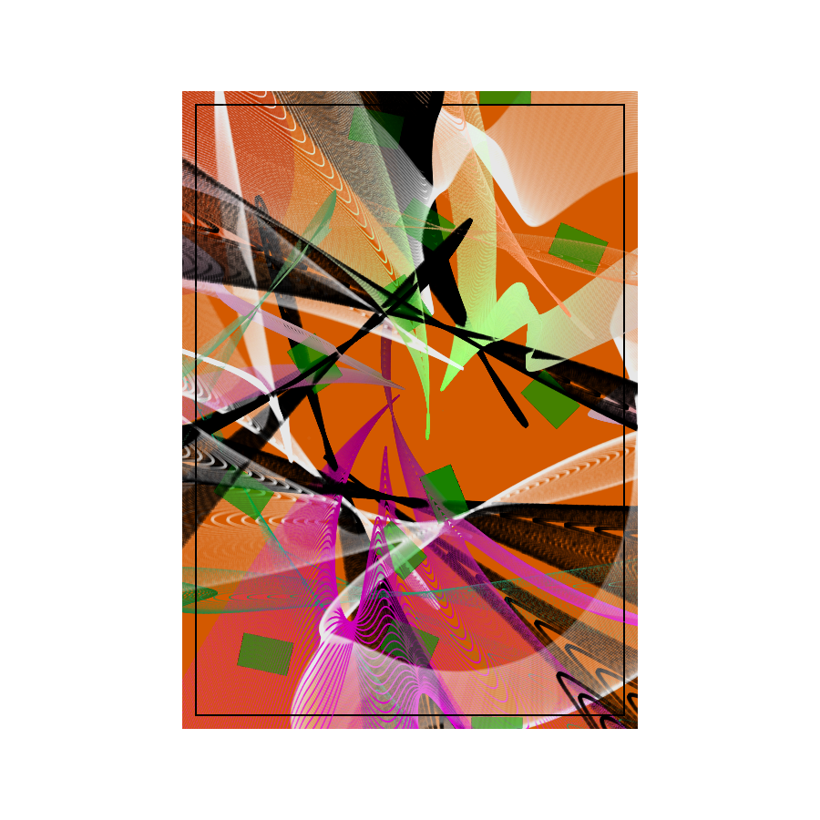 Abstract Hedonism #208 static NFT preview