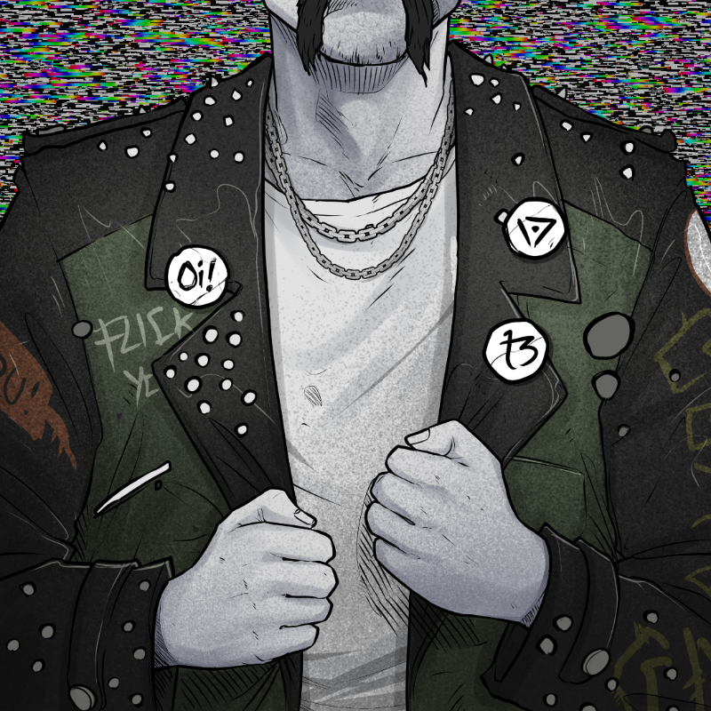 PUNX NOT DEAD #385 static token preview