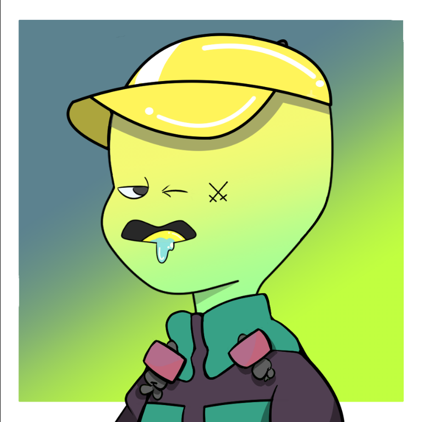 Jelly dudes #1577 static NFT preview