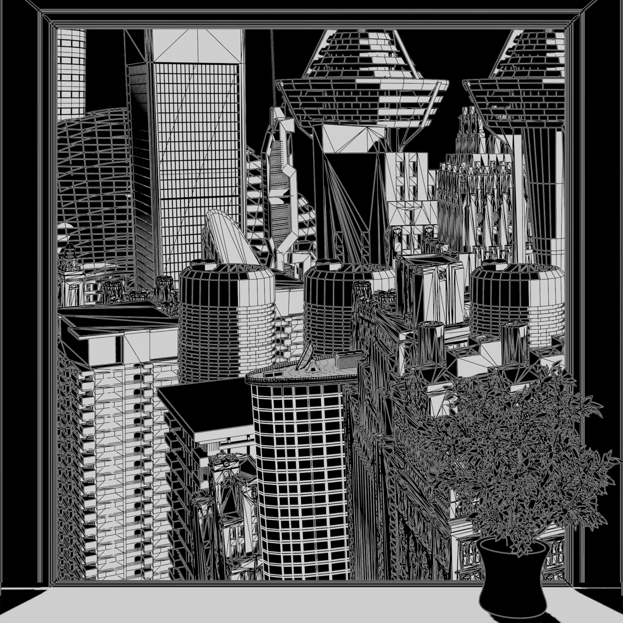 City View #325 static NFT preview