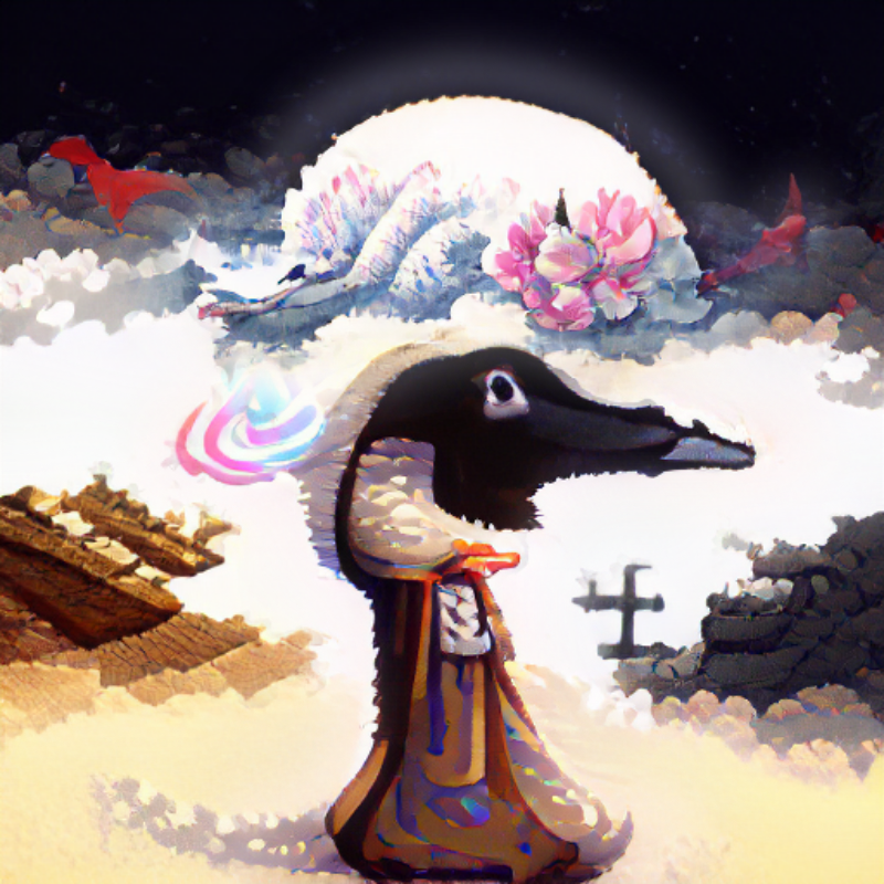 What do geese dream in the shadows #4 static token preview